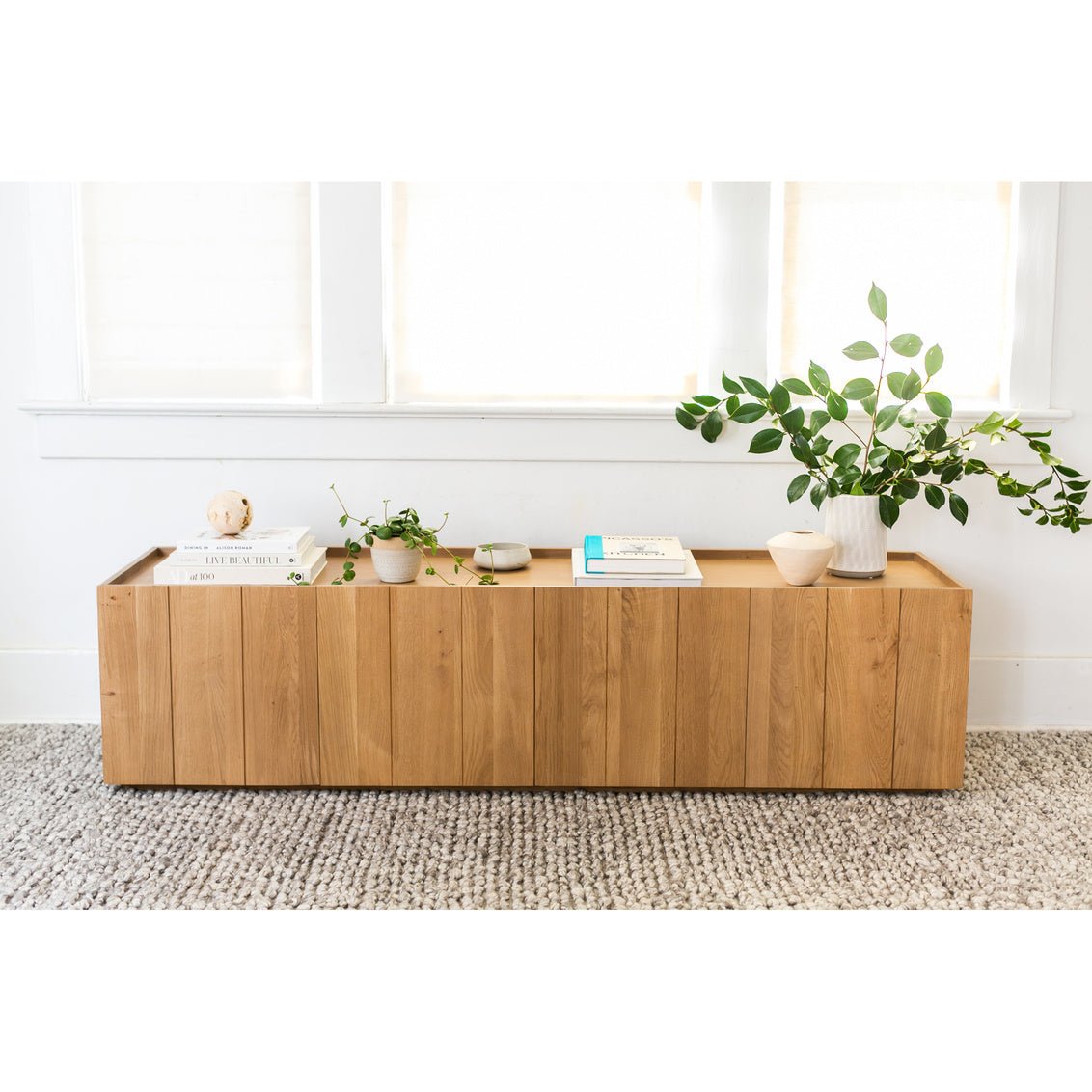 Plank Media Cabinet Natural TV Units| Moe's Home