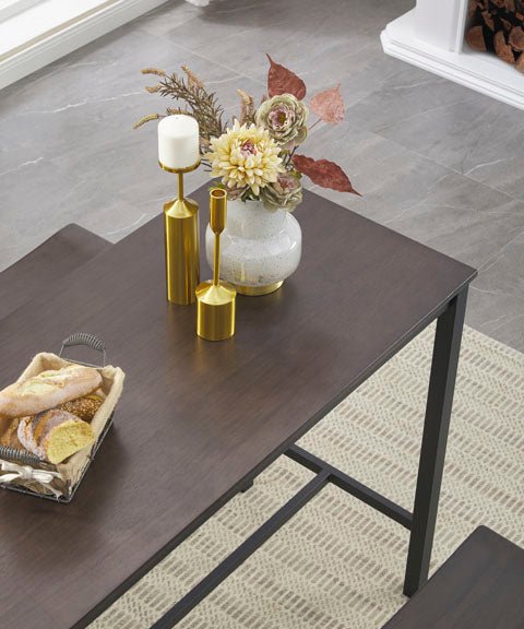 Playden Counter Height Dining Table and Bar Stools (Set of 4) Stools| Ashley Homestore