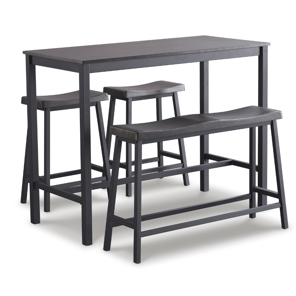Playden Counter Height Dining Table and Bar Stools (Set of 4) Stools| Ashley Homestore