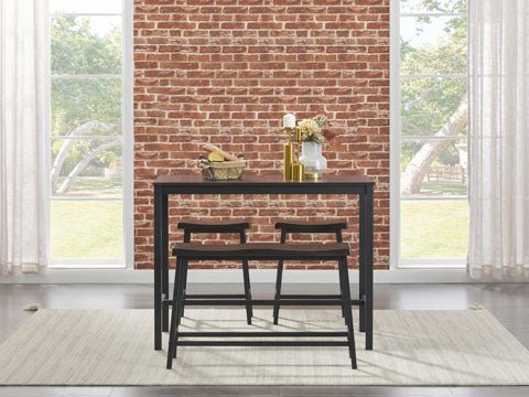 Playden Counter Height Dining Table and Bar Stools (Set of 4) Stools| Ashley Homestore