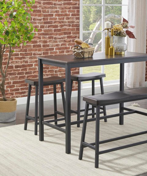 Playden Counter Height Dining Table and Bar Stools (Set of 4) Stools| Ashley Homestore