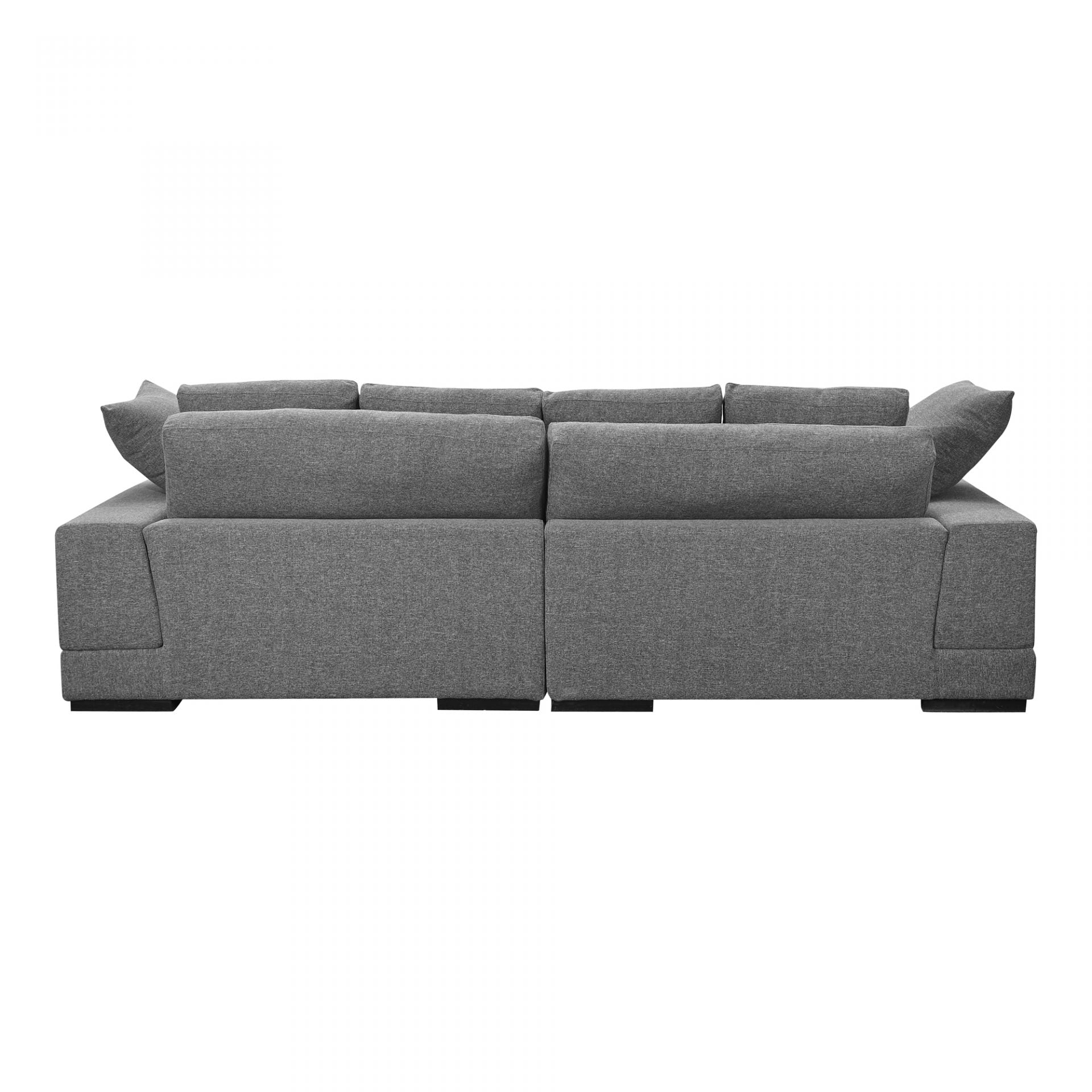 Plunge Sectional Anthracite Sectionals| Moe's Home