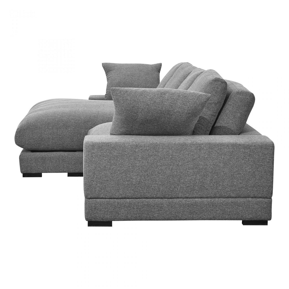 Plunge Sectional Anthracite Sectionals| Moe's Home