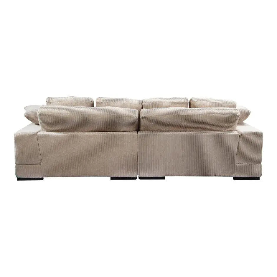 Plunge Sectional Cappuccino Sectionals| Moe's Home