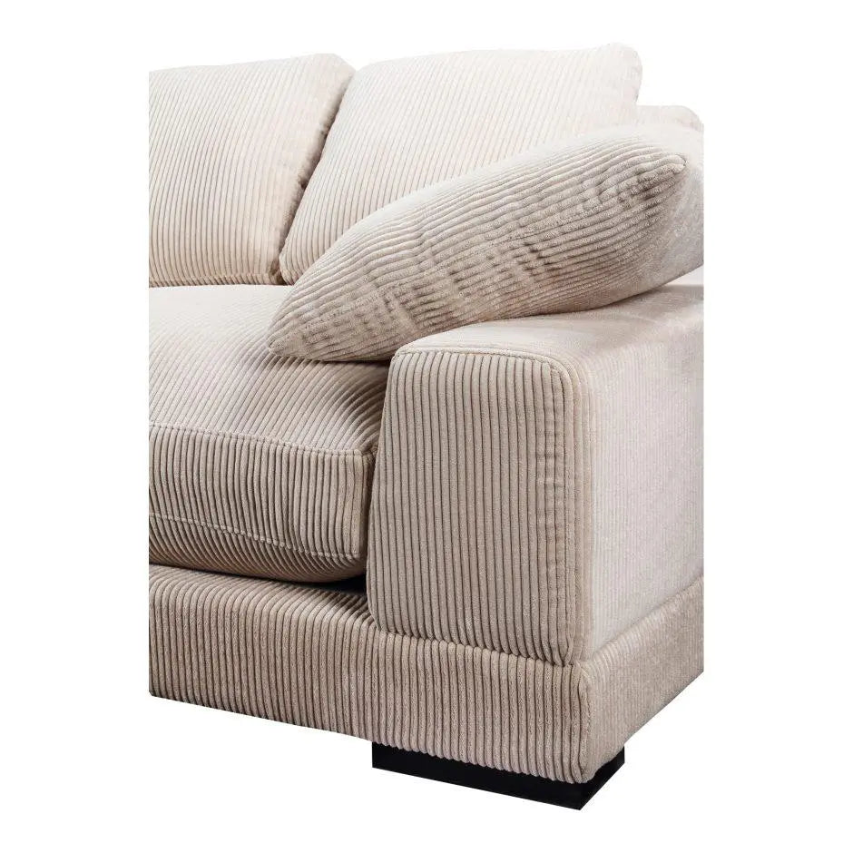 Plunge Sectional Cappuccino Sectionals| Moe's Home