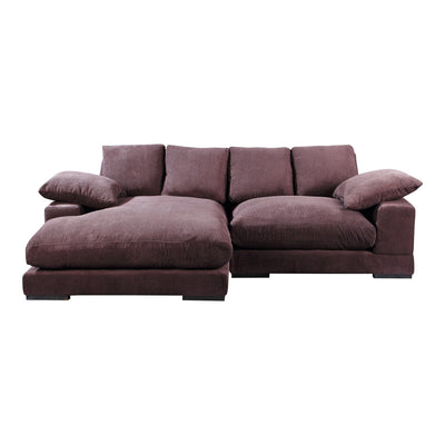 Plunge Sectional Dark Brown - Al Rugaib Furniture