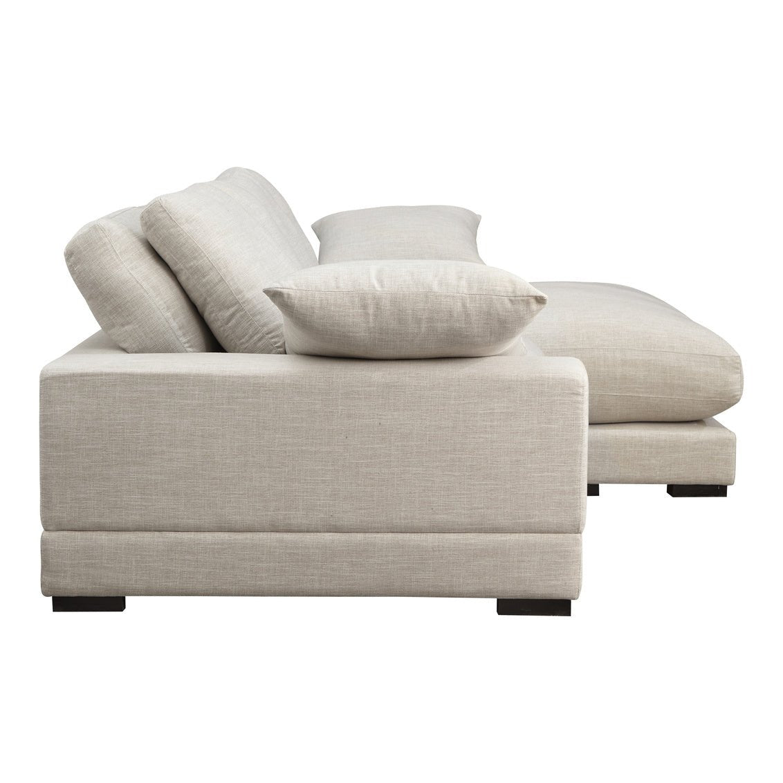 Plunge Sectional Sahara Sectionals| Moe's Home