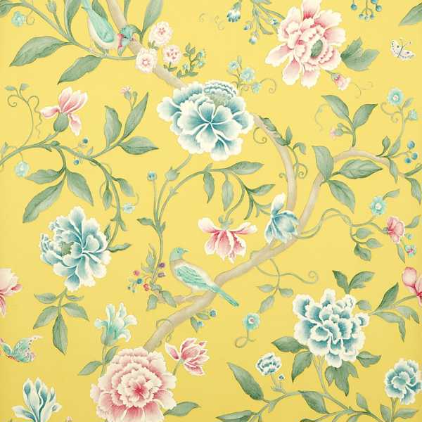 Porcelain Garden Wallpaper| Sanderson Group