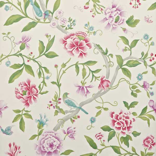 Porcelain Garden Wallpaper| Sanderson Group