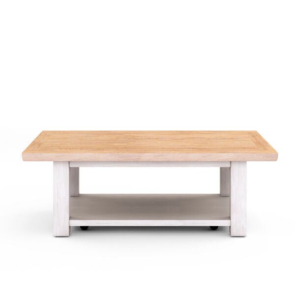 Post Rectangular Cocktail Table Coffee Tables| A.R.T. Furniture