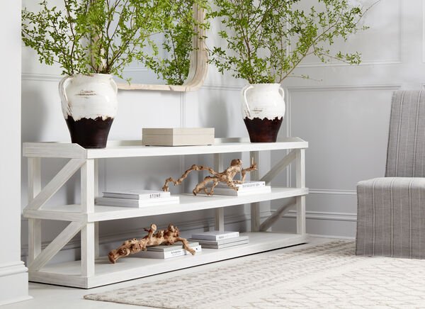 Post Square Accent Mirror Mirrors| A.R.T. Furniture