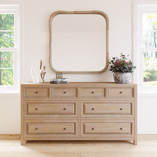 Post Square Accent Mirror Mirrors| A.R.T. Furniture