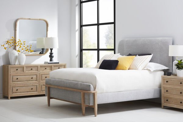 Post Square Accent Mirror Mirrors| A.R.T. Furniture