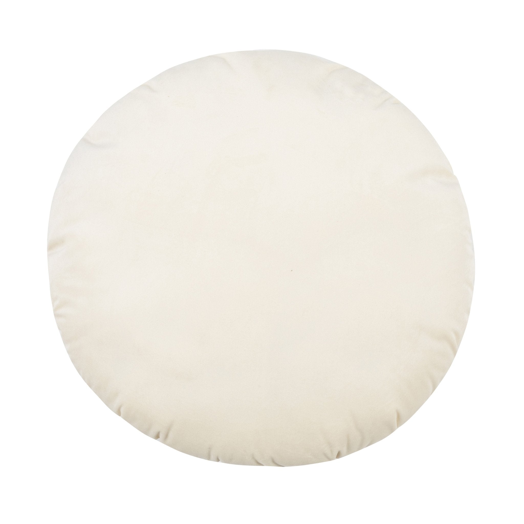 Potter 20" Cream Velvet Pillow Pillows| TOV
