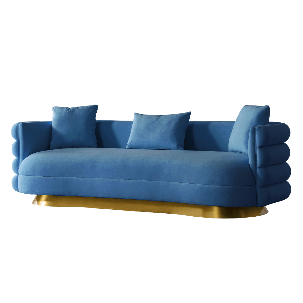 Power Blue Sofa (250cm) Sofas & Loveseats| Roots Furniture