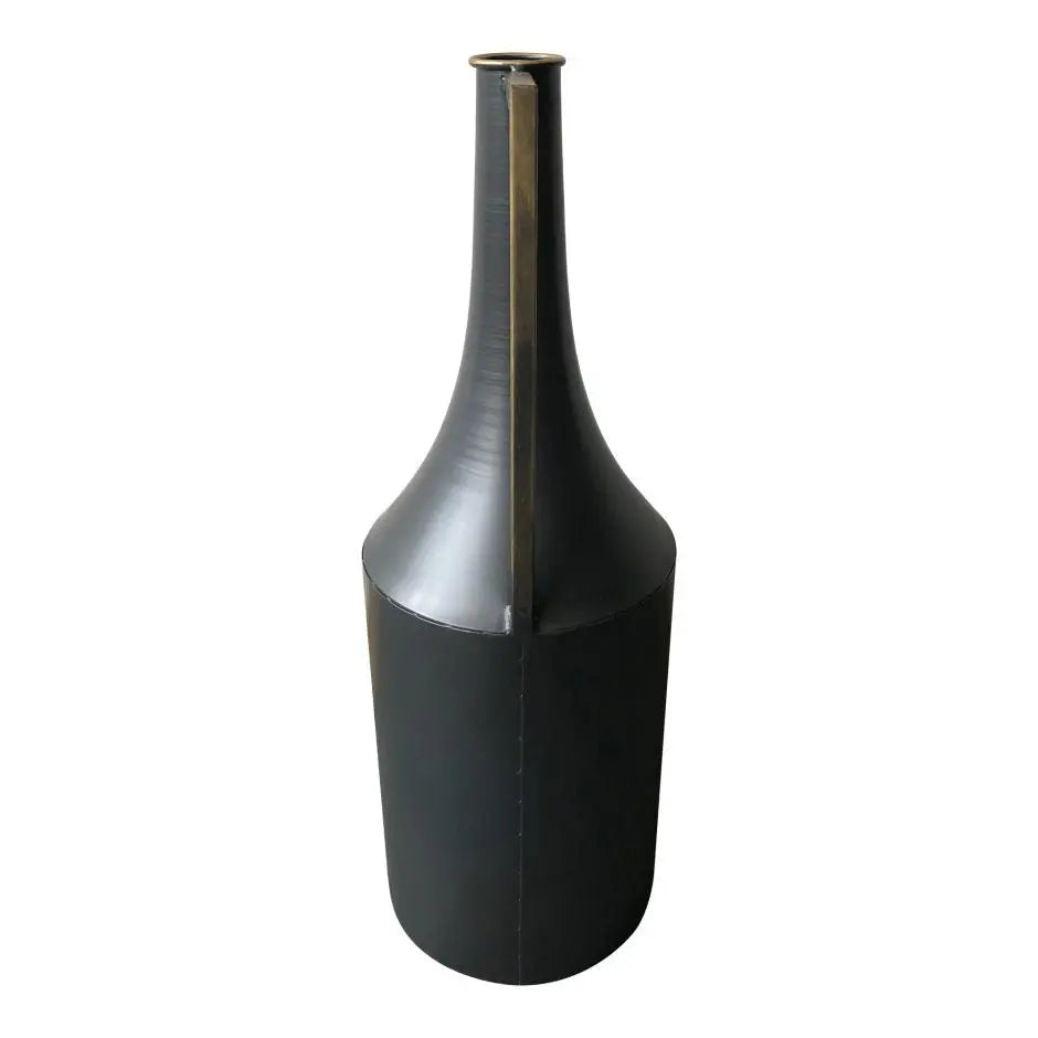 Primus Metal Vase Black Table Decors| Moe's Home