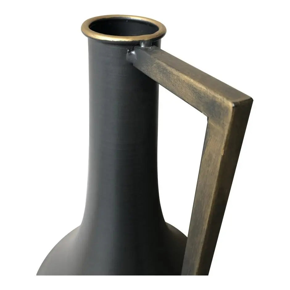 Primus Metal Vase Black Table Decors| Moe's Home