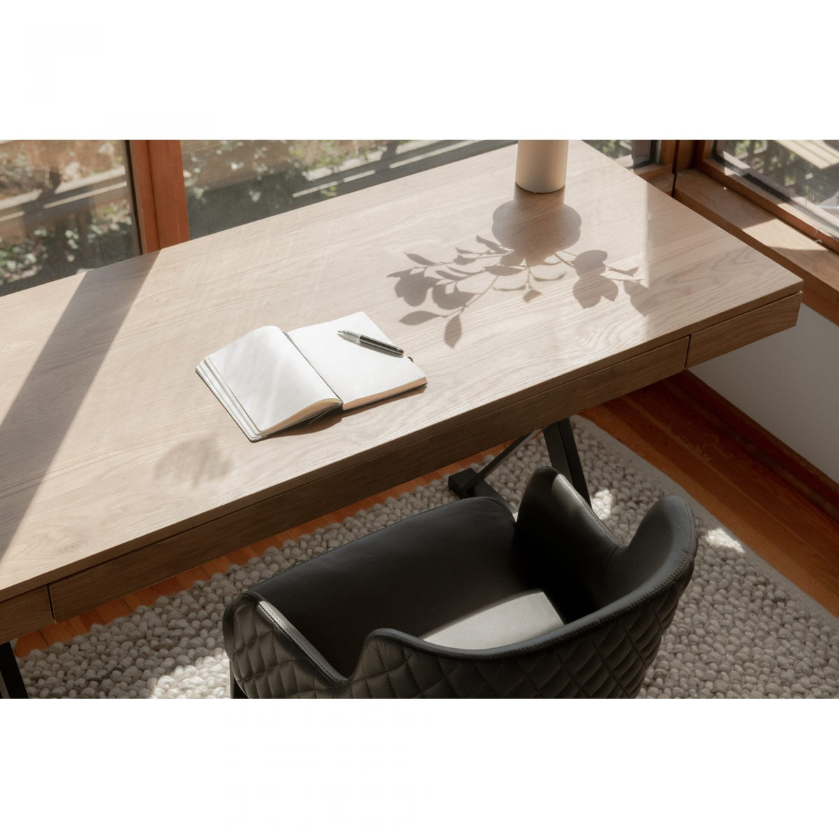 Profecto Desk Oak Office Desks| Moe's Home