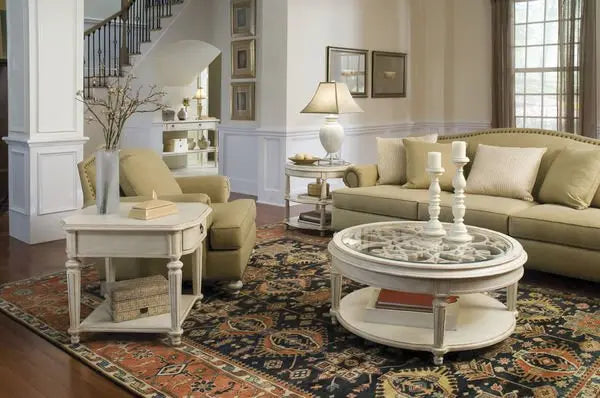 Provenance Round Lamp Table Accent & End Tables| A.R.T. Furniture