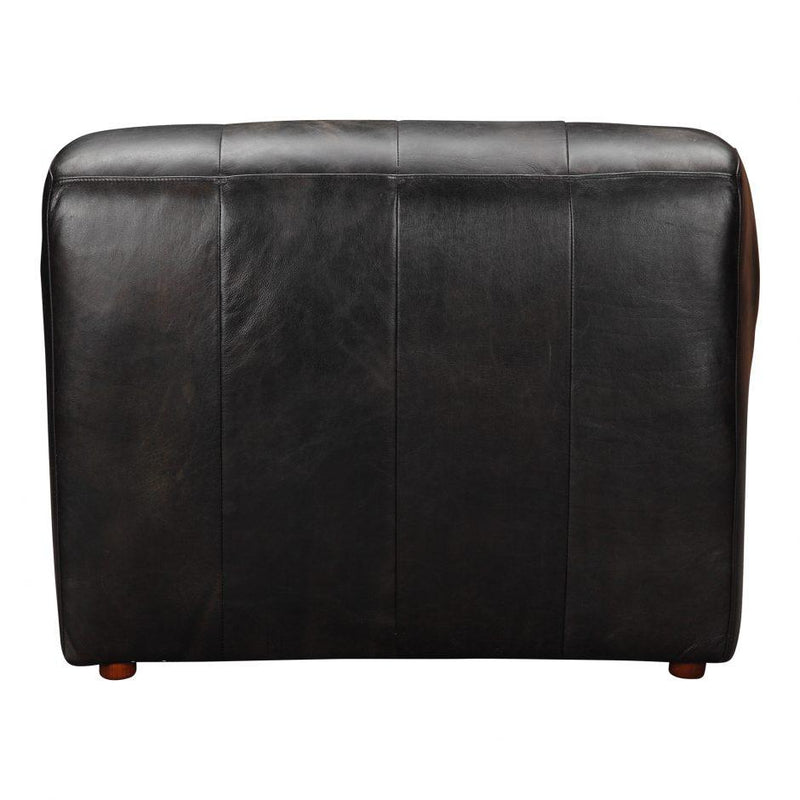 Ramsay Leather Slipper Chair - Al Rugaib Furniture (4583190429792)