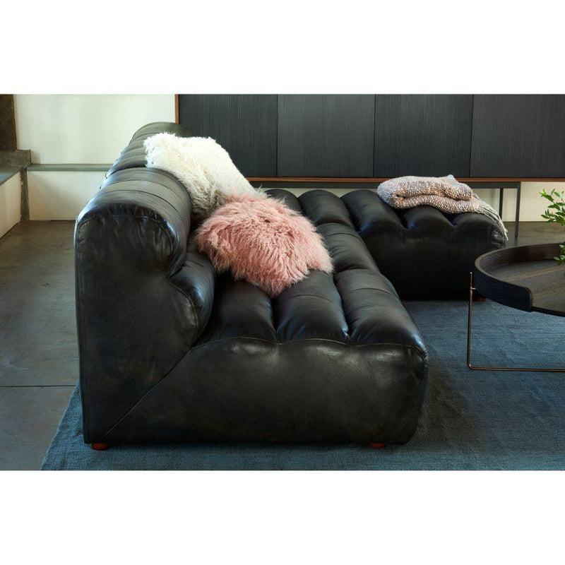 Ramsay Leather Chaise - Al Rugaib Furniture (4583207370848)