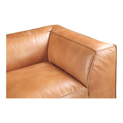Luxe Corner Chair Tan - Al Rugaib Furniture (4583254917216)