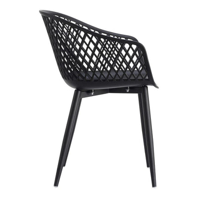 Piazza Outdoor Chair Black-M2 - Al Rugaib Furniture (4583172178016)