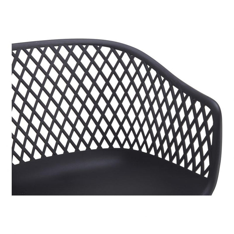 Piazza Outdoor Chair Black-M2 - Al Rugaib Furniture (4583172178016)
