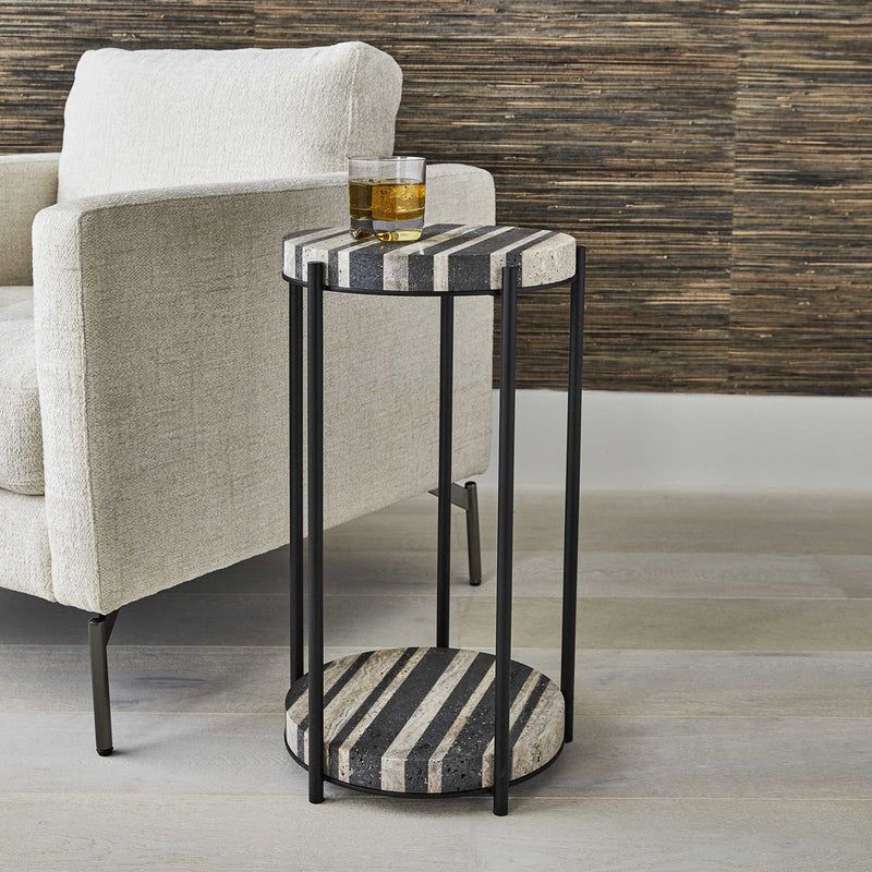 Strie Accent Table (6639228289120)