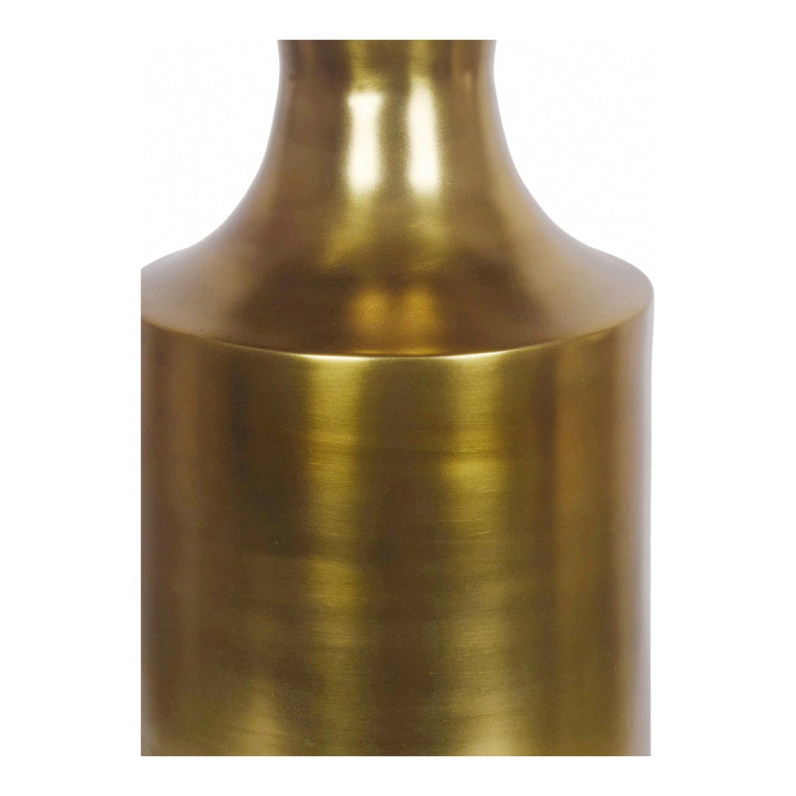 Rassa Polished Gold Accent Table Accent & End Tables| Moe's Home