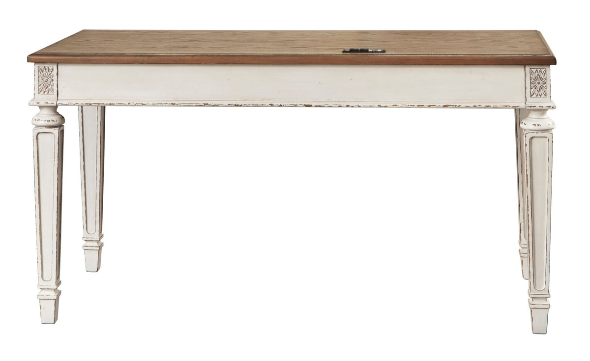 Realyn 60" Home Office Desk Office Desks| Ashley Homestore