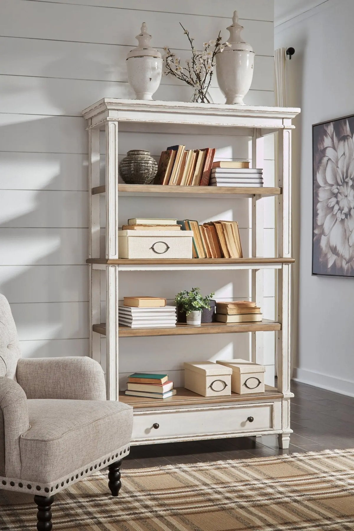 Realyn 75" Bookcase Bookcases| Ashley Homestore