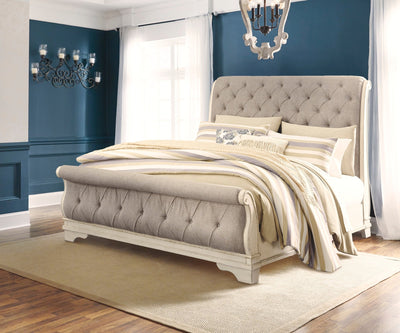 Realyn King bedroom Sleigh Package - Al Rugaib Furniture