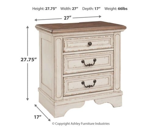 Realyn King bedroom Sleigh Package - Al Rugaib Furniture