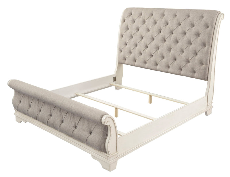 Realyn King bedroom Sleigh Package - Al Rugaib Furniture