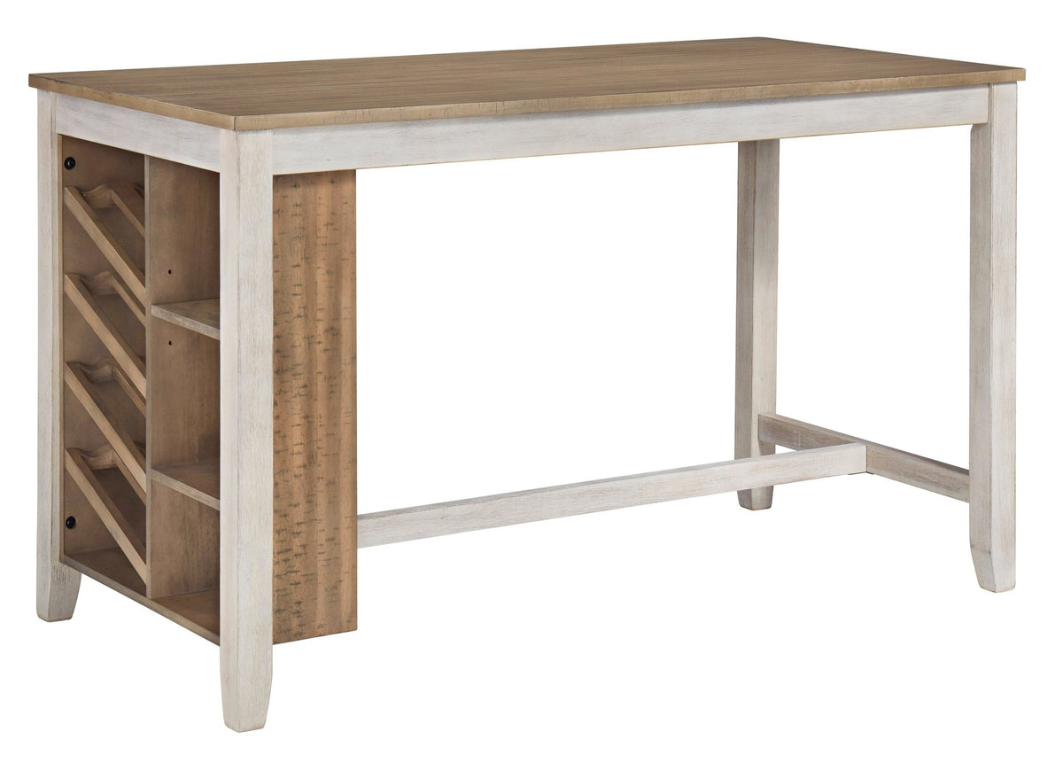RECT Counter Table w/Storage + 4 Chairs Dining Room Sets| Ashley Homestore