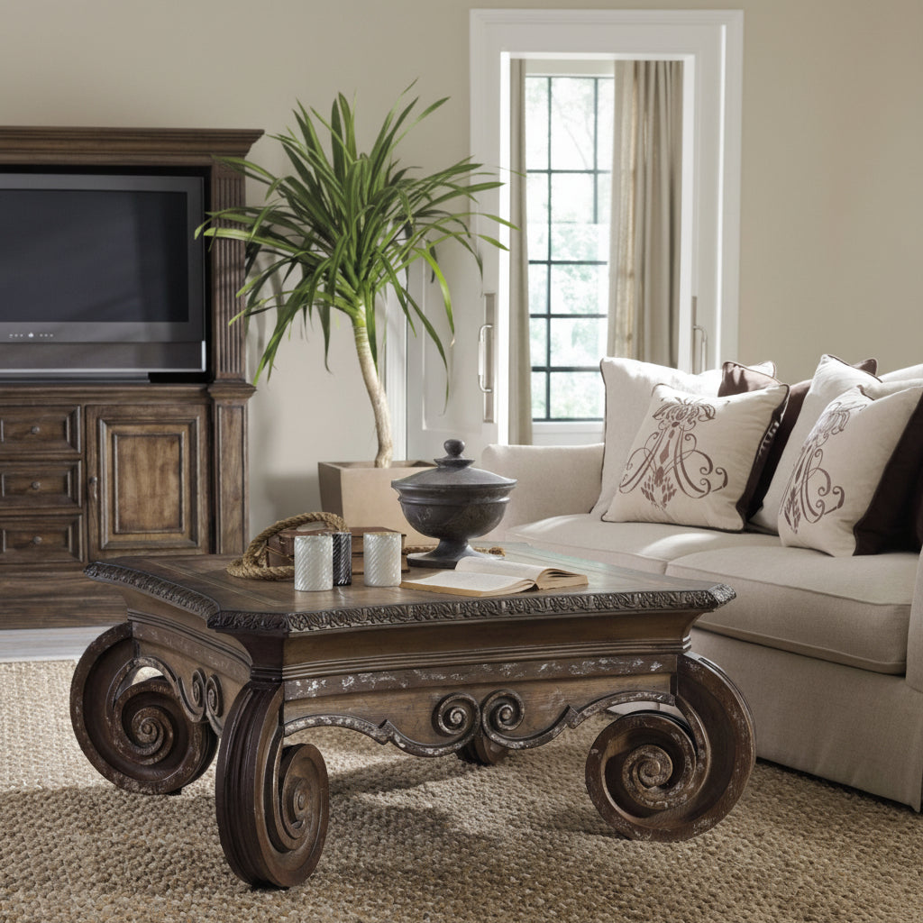 Rhapsody Square Cocktail Table Coffee Tables| Hooker