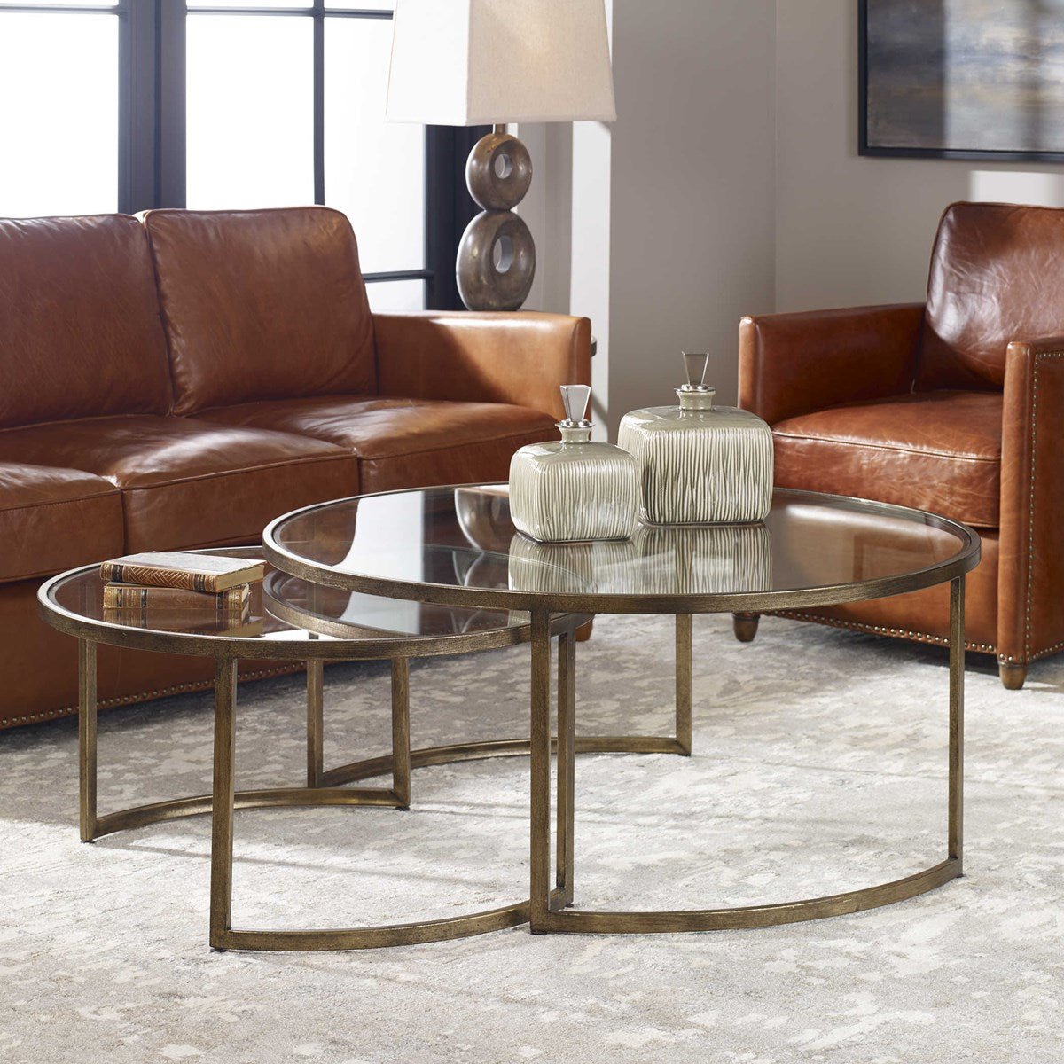 Rhea Nesting Coffee Tables, S/2 Coffee Tables| Uttermost