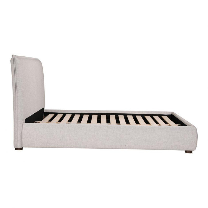 Luzon Queen Bed Light Grey - Al Rugaib Furniture (4583211892832)