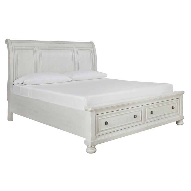Robbinsdale King Sleigh No Chest Bedroom Sets| Ashley Homestore