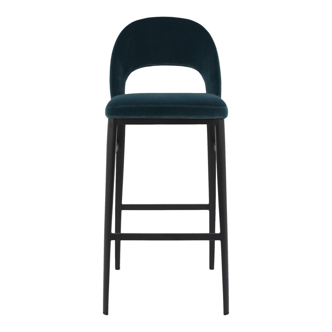 Roger Barstool Teal Velvet Counter Stools| Moe's Home