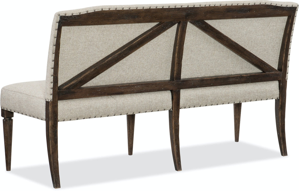 Roslyn County Upholstered Dining Bench Benches| Hooker