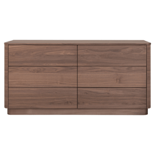Round Off Dresser Walnut