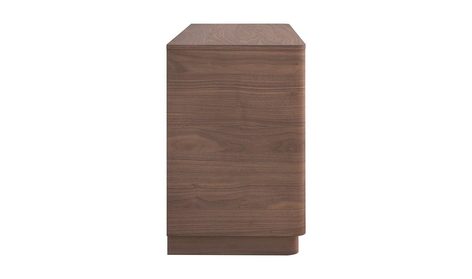 Round Off Dresser Walnut Dressers| Moe's Home
