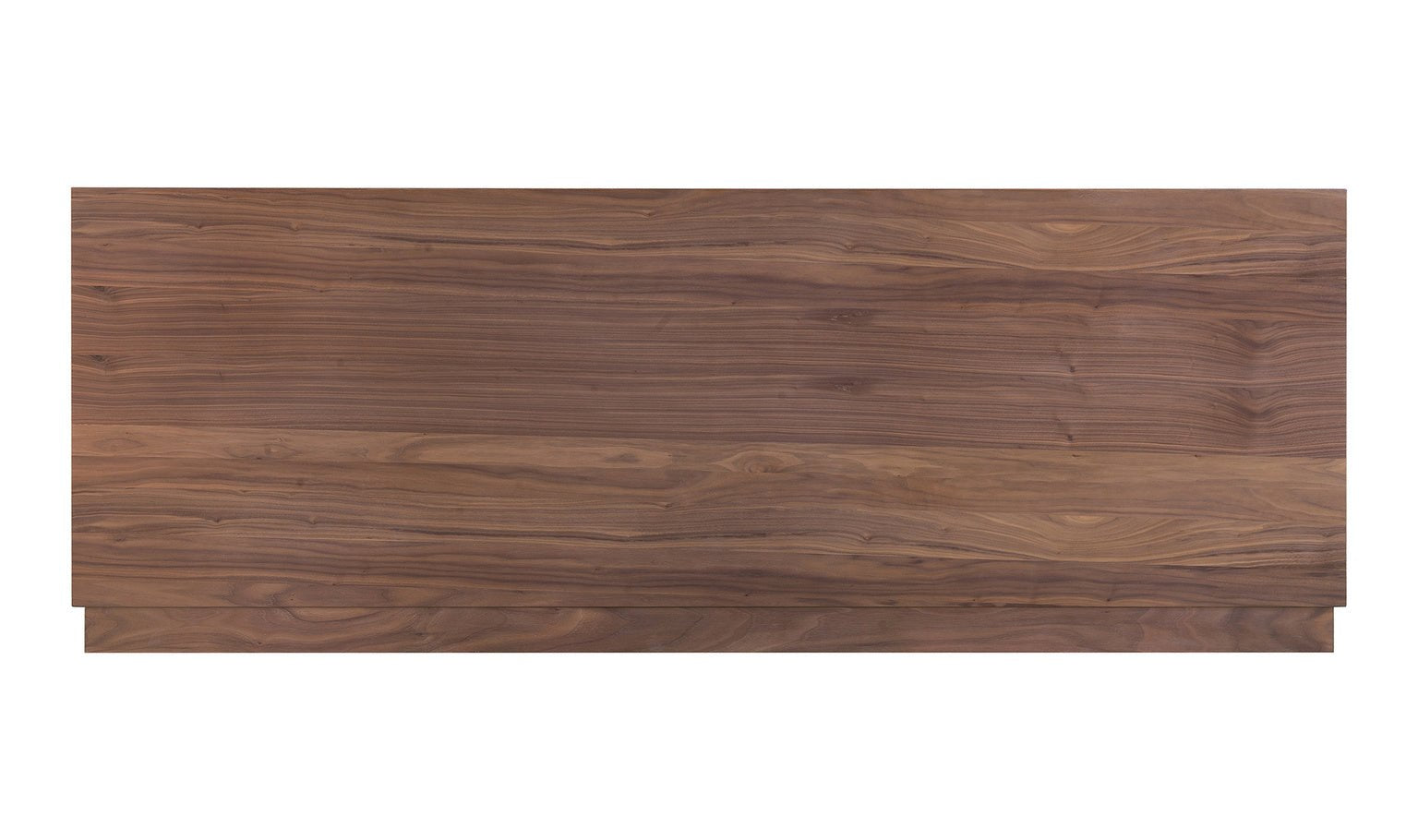Round Off King Bed Walnut Beds| Moe's Home