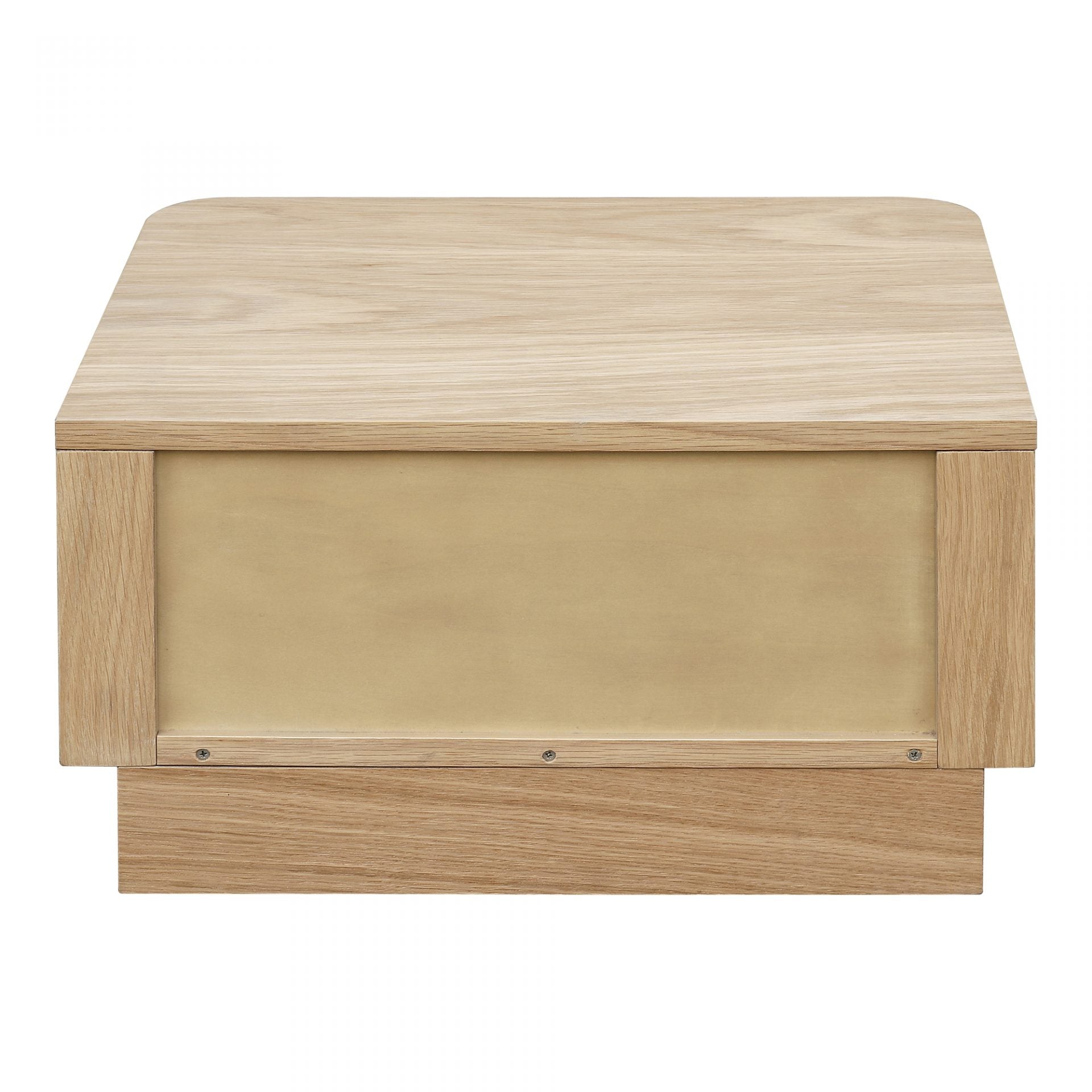 Round Off Nightstand Oak Nightstands| Moe's Home
