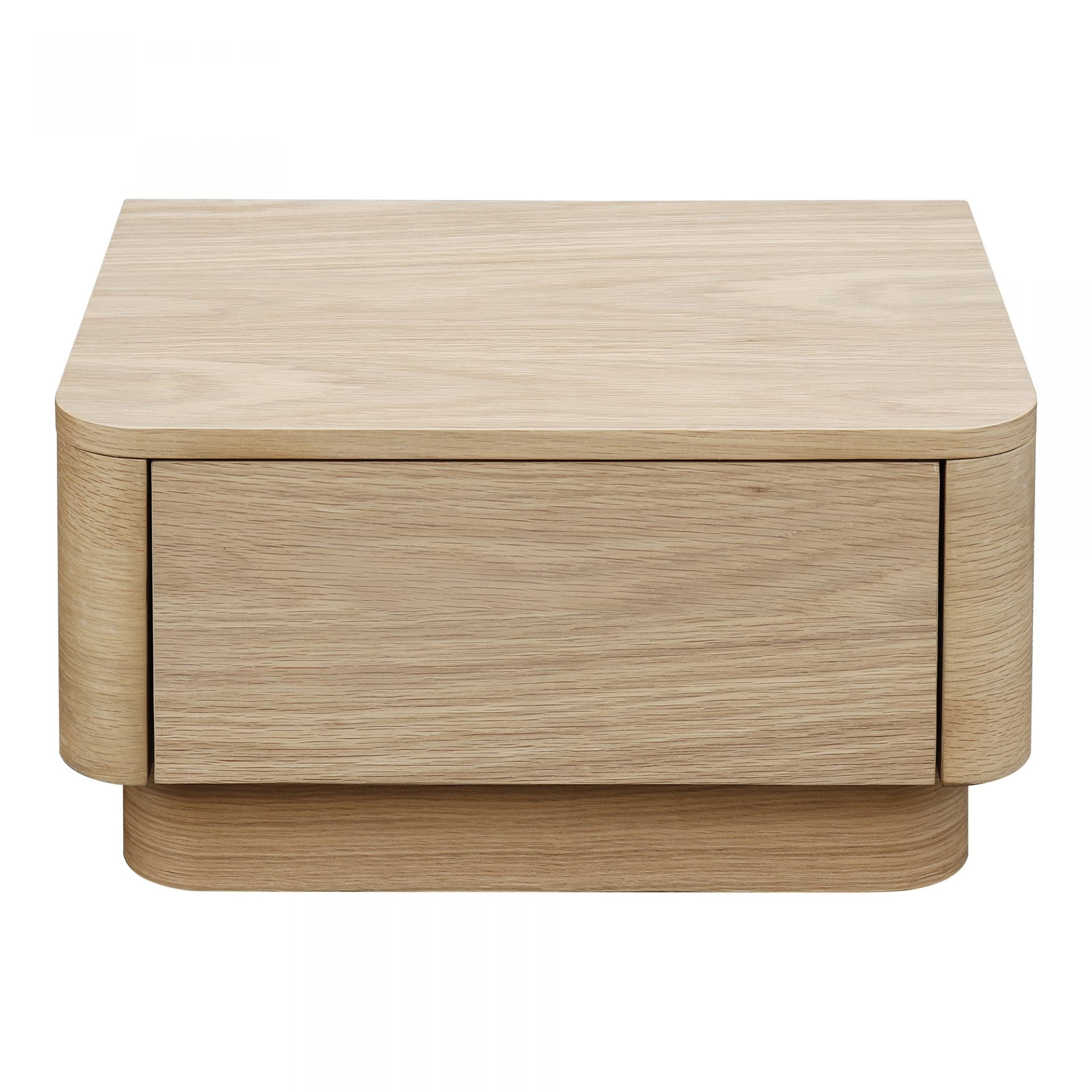 Round Off Nightstand Oak Nightstands| Moe's Home