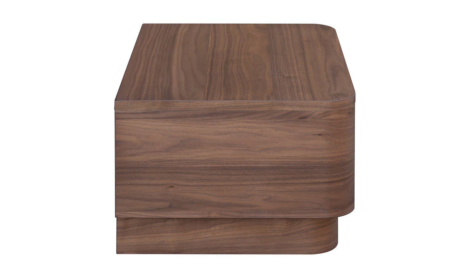 Round Off Nightstand Walnut Nightstands| Moe's Home