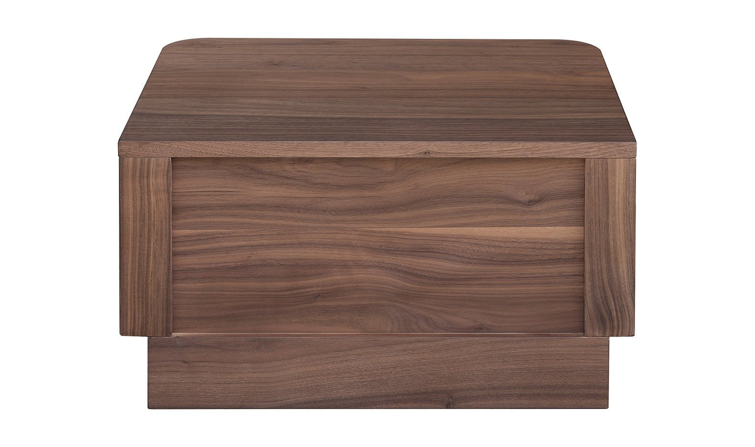 Round Off Nightstand Walnut Nightstands| Moe's Home