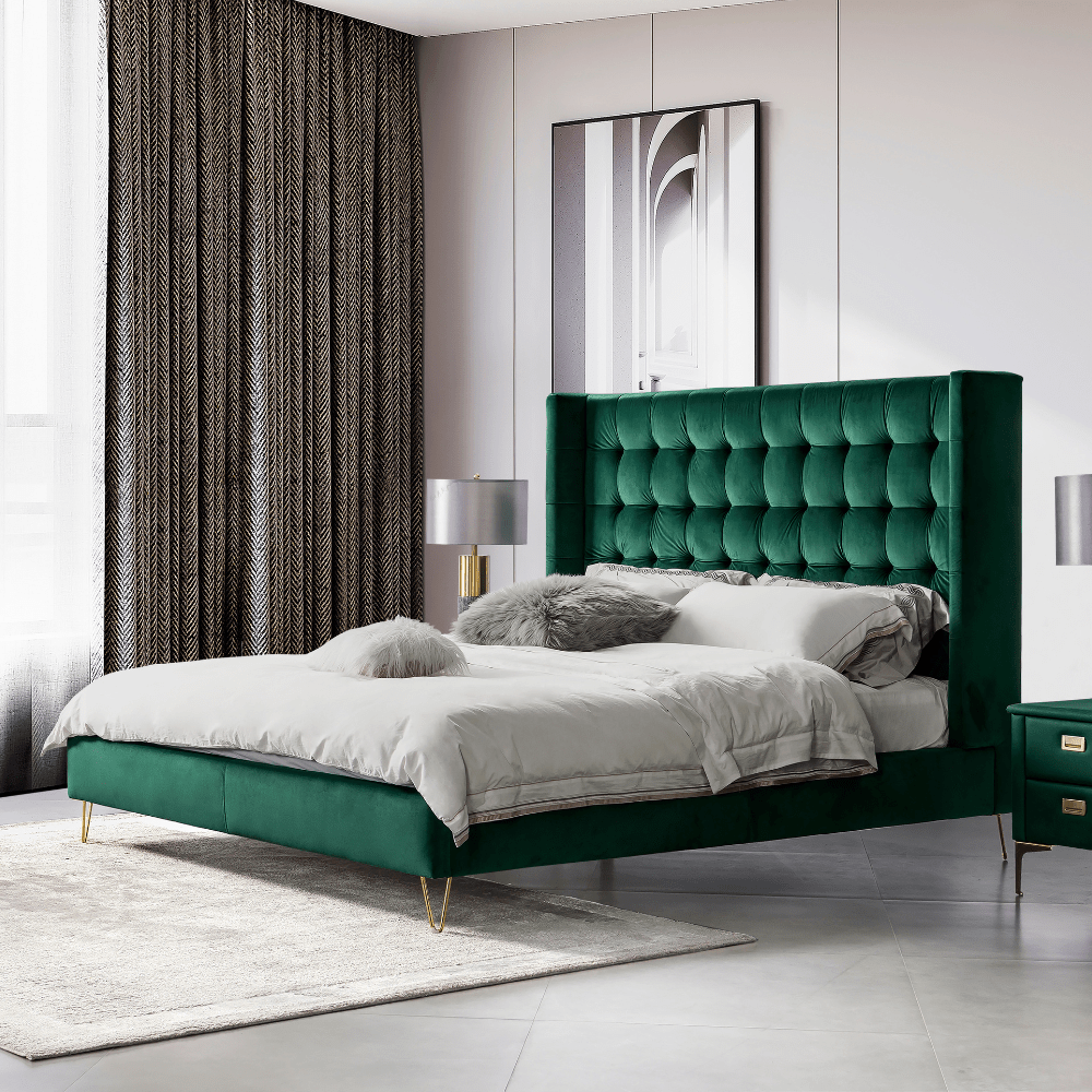 Royal Green Bed Beds| Roots Furniture